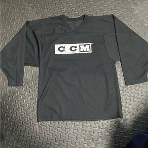 CCM Black Long Sleeve Jersey